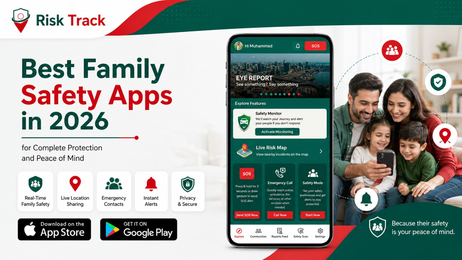 Best family safety apps 2026