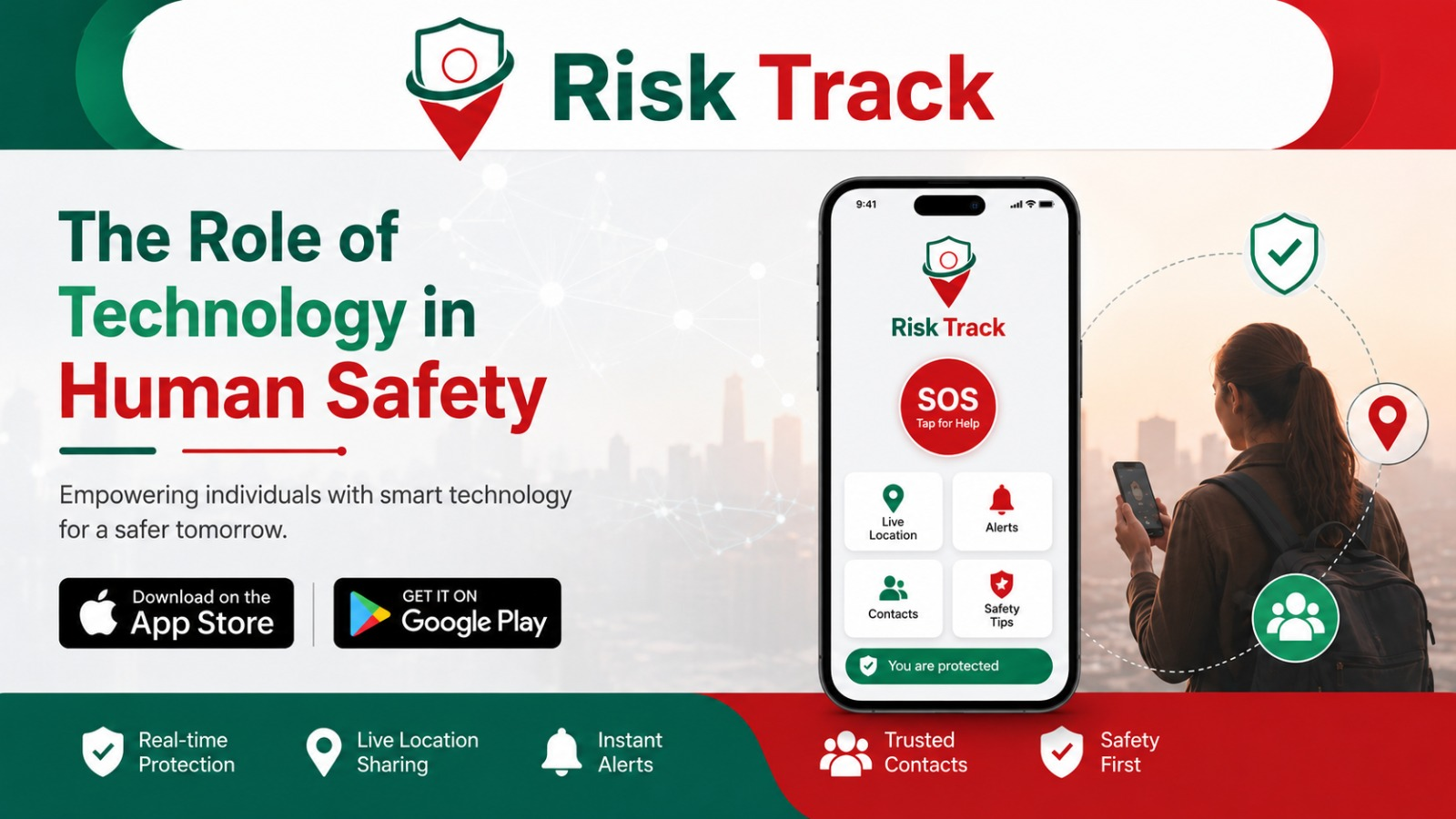 Human safety app