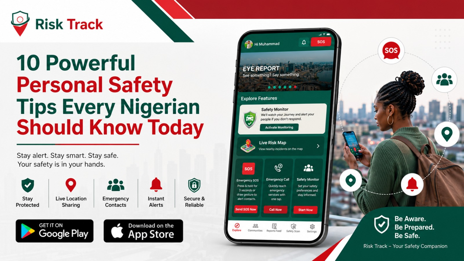 Personal safety tips Nigeria