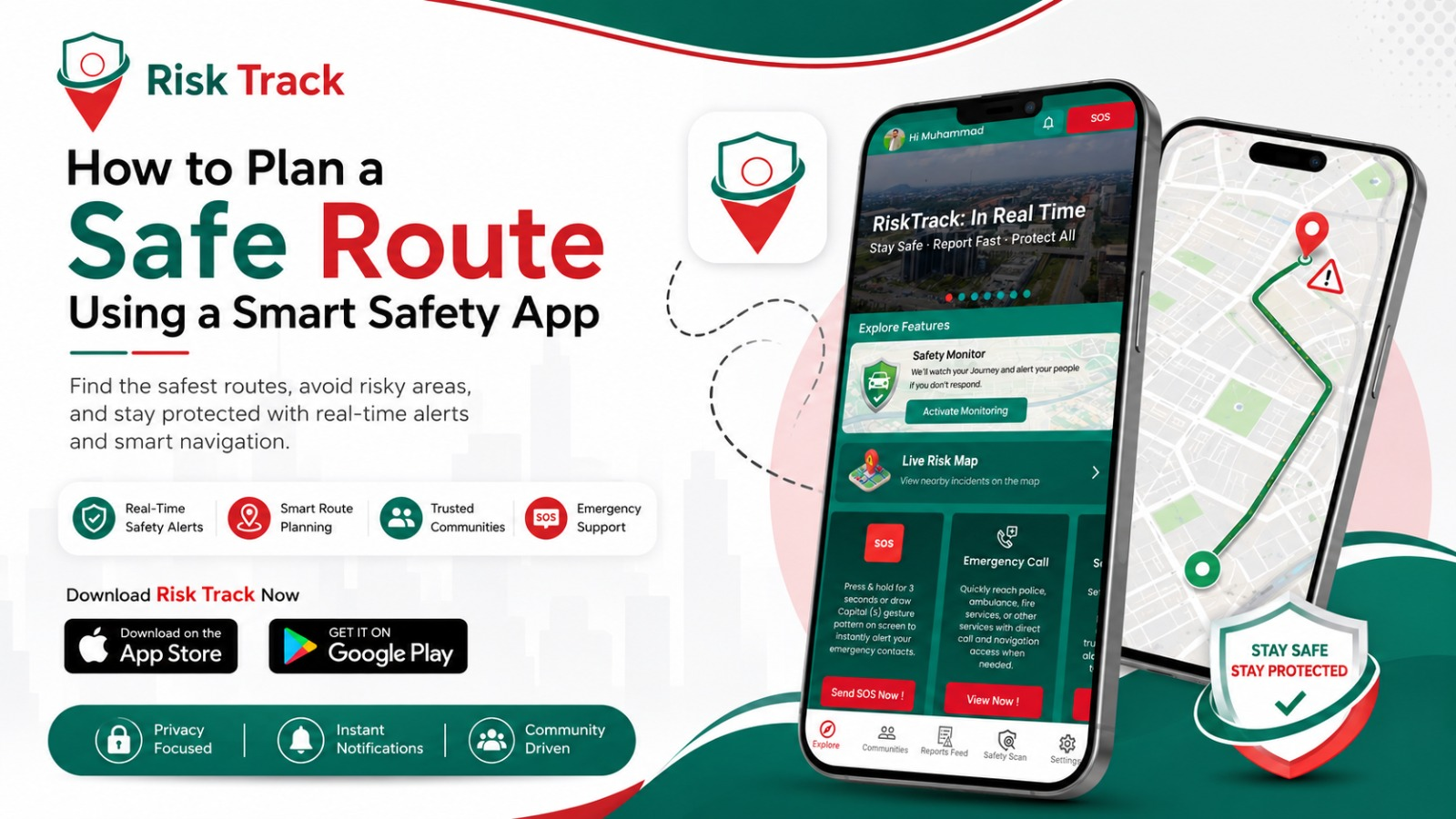 safe route